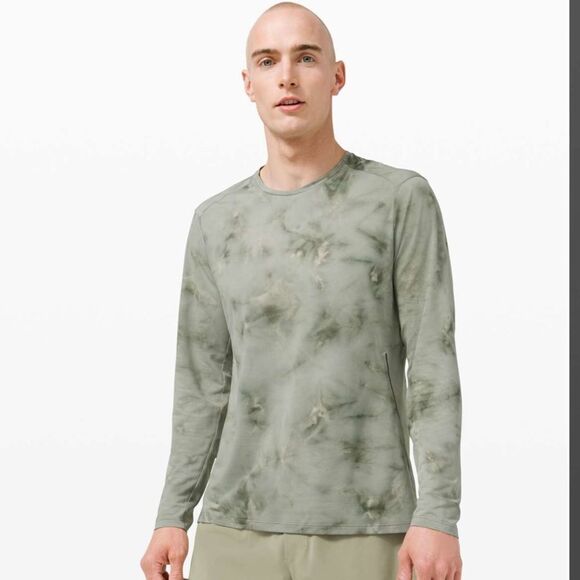 Lululemon Fast and Free Long Sleeve *Spray
Tidal Dye White Smoked Spruce xxl - Picture 1 of 16